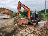 정읍시 정우면사무소, 호우 피해 복구에 총력 기울여