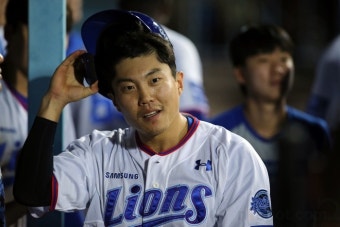 KIA 김태군 응원가 불러준 삼성팬…삼성 류지혁은 2타점 적시타로 포문 열어 [SS포항in]