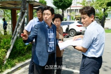 [포토]최문순 화천군수, 현안 사업 진행상황 현장 점검