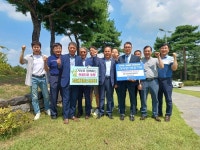 보성 회천중학교 총동문회,‘고향사랑기부금’ 릴레이 기부