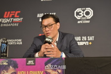 케빈장 UFC 아시아 지사장 “한국 팬들은 전 세계 최고.. 한국 대회 고려하겠다”