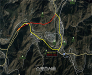 국도42호선 정선터널 재난대응 안전한국훈련 실시