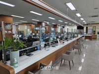 강원고성군, 5개 읍면 민원실 내 강화유리 가림막 설치