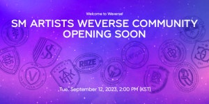NCT·에스파·라이즈…SM 아티스트 13팀, 위버스 입성