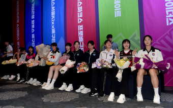 최대어 김세빈은 한국도로공사行…40명 중 21명 취업 성공[V리그 신인 드래프트]