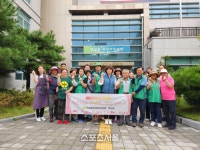 원주시 무실동 새마을회, 추석맞이 꽃길 조성