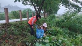 원주시 반곡관설동 통장협의회, 추석맞이 원주천 벚꽃길 예초작업 및 환경정화 활동 추진