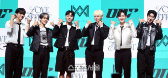 [포토] 온앤오프, 환한 표정으로 포토타임