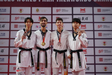 ‘AG 금’ 태권도 장준, 쉴 틈없이 월드그랑프리 출격→투혼의 은메달