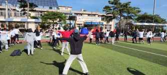 강릉교육지원청, 강릉 작은학교(옥계중·왕산중·사천중)연합 체육한마당 개최