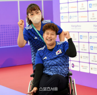 [포토] 보치아 정소영 ‘결승 진출했어요’