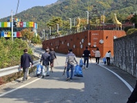 원주시 행구동, 제29회 원주국제걷기대회 맞이 코스 주변 환경정비 실시