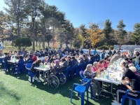 정선군종합사회복지관, 찾아가는 이동복지관 ‘우리 동네 짜장면 먹는 날’ 진행