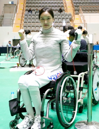 대표팀 맏언니 조은혜,  전국장애인체전 휠체어펜싱 3관왕 등극···다음 칼끝은 패럴림픽!