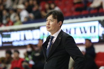 현대모비스 잡고 5연승 KT 송영진 감독 “배스와 하윤기 호흡 좋아”[SS현장]