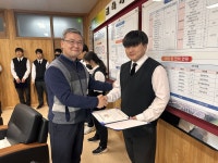 영서고등학교, 특수학급 학생 8명 바리스타 자격증 취득!