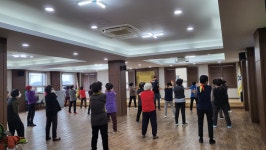양양군, 농한기 경로당 체조 교실 운영
