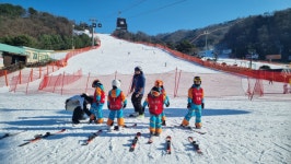 홍천군 대곡초등학교, 전교생 스키부 훈련 시작!