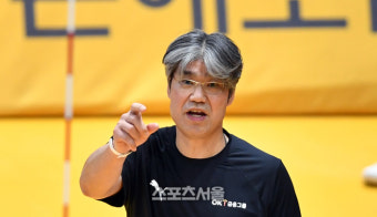 [포토] '선수들 독려하는' 오기노 감독