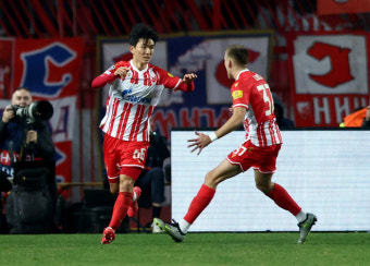 ‘번뜩이는 패스’ 황인범, 3G 연속 공격 포인트…즈베즈다 4-1 대승 일조