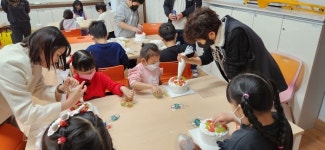 홍천군 협신초등학교, 케이크 만들기 체험·칭찬시장 열어