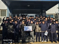 동해시 해군1함대, ‘연탄기부와 배달’ 이웃사랑 펼쳐