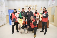 [포토]원강수 원주시장, ‘봉주르 봉사단 표창장 수여식’ 참석