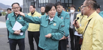 송미령 농식품부 장관, ‘장수군 조류인플루엔자 방역 현장’ 찾아
