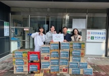 팀블랙벨트태권도장 관원 일동, 원주시 단계동 저소득층에 라면 기부