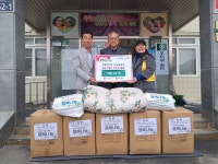 정읍 칠보·구절초라이온스클럽, 산외면에 이불 34채 전달