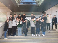 동해시 북평초등학교 6-3반 학생 일동, 불우이웃돕기 성금 기탁