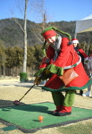 [포토]파크골프에 푹빠진 리얼 산타와 요정 엘프!