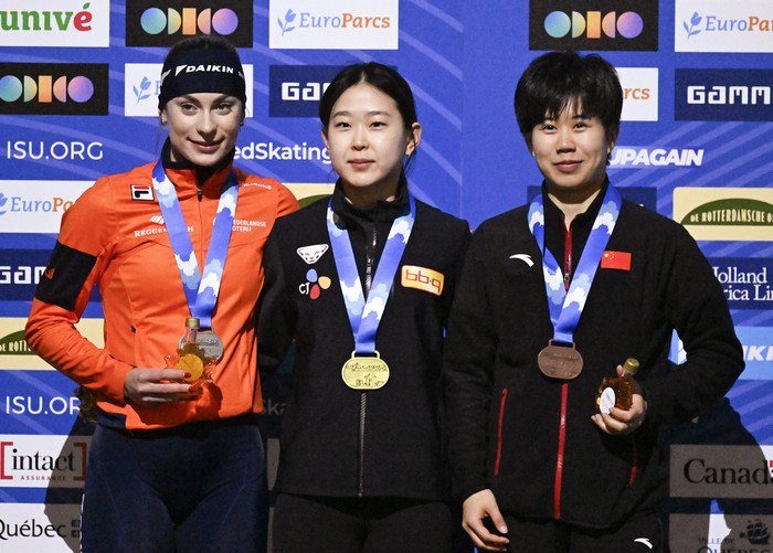 김민선, 2025 세계선수권대회 여자 500m서 동메달 획득!