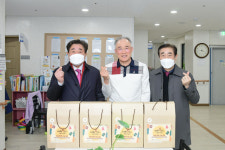 김명기 횡성군수, 설 명절맞이 취약계층·관내 시설 위문