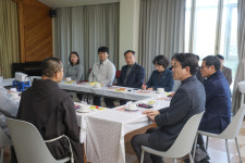 [포토]김진태 강원특별자치도지사, 강릉 애지람(장애인거주시설 방문