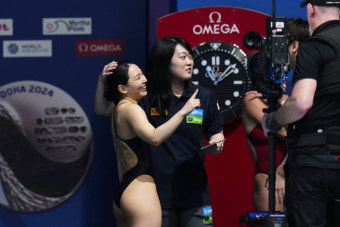 김수지, 세계선수권 다이빙 3ｍ 준결승 공동 3위…파리행 확정