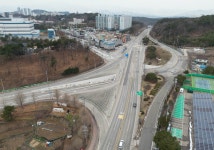 [포토]박상수 삼척시장, 국도7호선 삼척IC교차로 개선사업 현장점검
