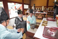 춘천향교, 공기(孔紀) 2575年 춘기 석전대제 봉행