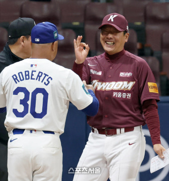 ‘다저스 상대 11점차 대패’ 키움 홍원기 감독 “가슴 뜨거운 경험이었다” [서울시리즈]