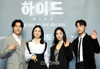 [포토] 이무생-이보영-이청아-이민재, ‘하이드’ 사랑해 주세요