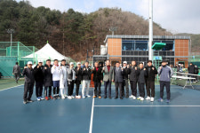 [포토]신영재 홍천군수, 제13회 홍천군민생활체육대회 개막식 및 종목별 경기 참석