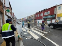 횡성군 둔내면 자원봉사협의회, 봄맞이 대청소 추진