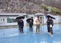 박상수 삼척시장, 관내 체육시설 현장점검