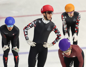 쇼트트랙 대표 선발전 박지원 1500m 2위, 황대헌 결승행 불발…우려한 ‘충돌 사태 재발’ 없었다