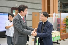 원강수 원주시장, 양업토마스장애인 복지관 캠페인 참석