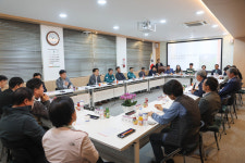 김진태 강원지사, 양구군 해안면 주민들과 민생 소통
