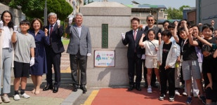 춘천시 효제초·동춘천초, 더 나은 원도심 학교 현판식