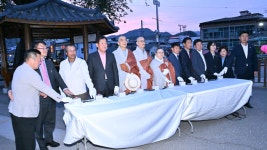 심재국 평창군수, 불기2568년 봉축 평창읍 극락사 연등법회 참석
