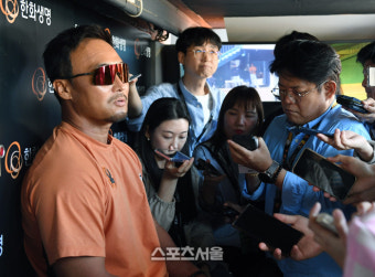 [포토]심경 밝히는 정경배 감독대행