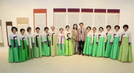 김진태 강원지사, ‘신사임당상 제50회 기념 전시회’ 참석